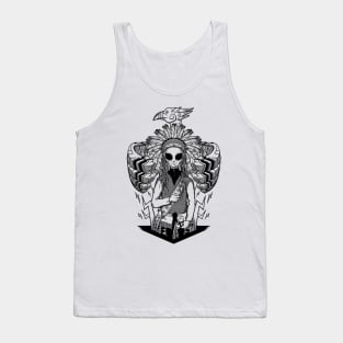 The alien Sitting Bull Tank Top